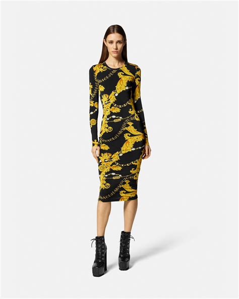 Chain Couture Midi Dress 